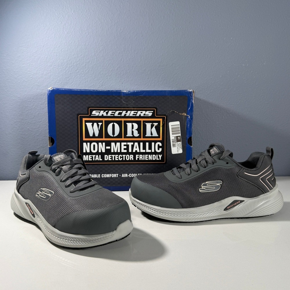 Skechers‎ Work Carbix-Nia Women Carbon Nano Toe Shoes Electrical Size 9